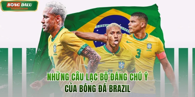 Những câu lạc bộ đáng chú ý của bóng đá Brazil